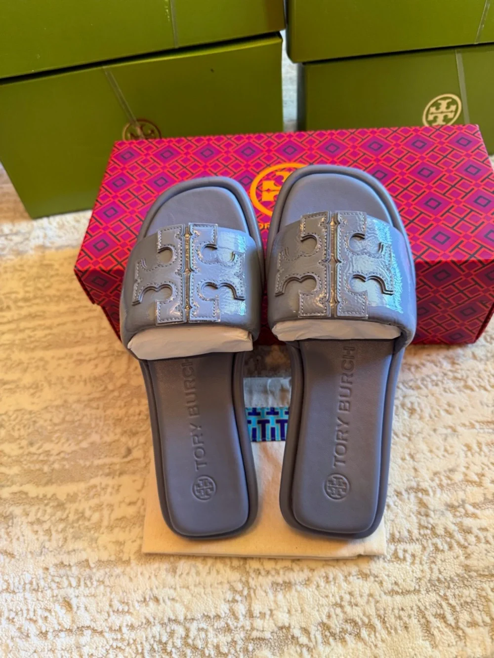 Tory Burch Double Sport Slide Sandals